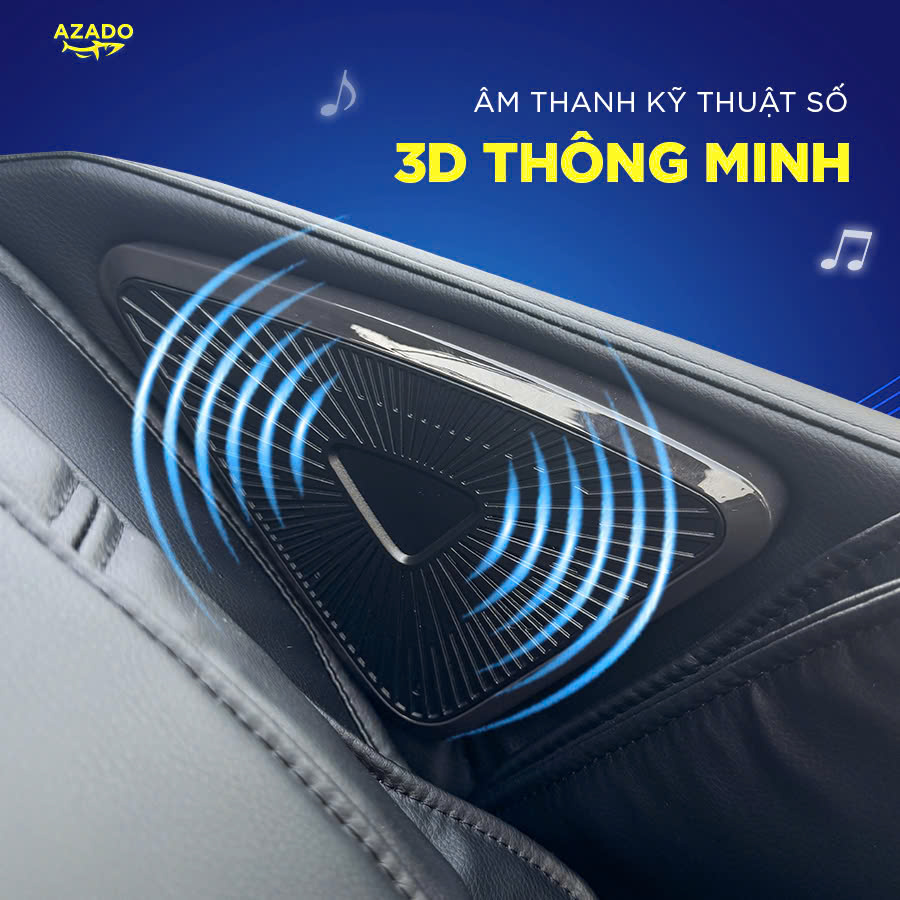 ghe-massage-cao-cap-azado-ai898-den-7 Trị liệu bằng âm nhạc nhờ âm thanh kỹ thuật số 3D