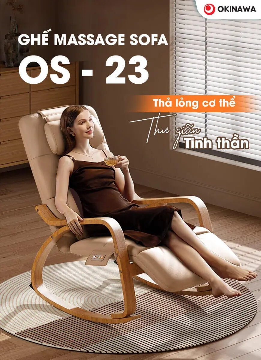 ghế sofa massage Okinawa OS 23