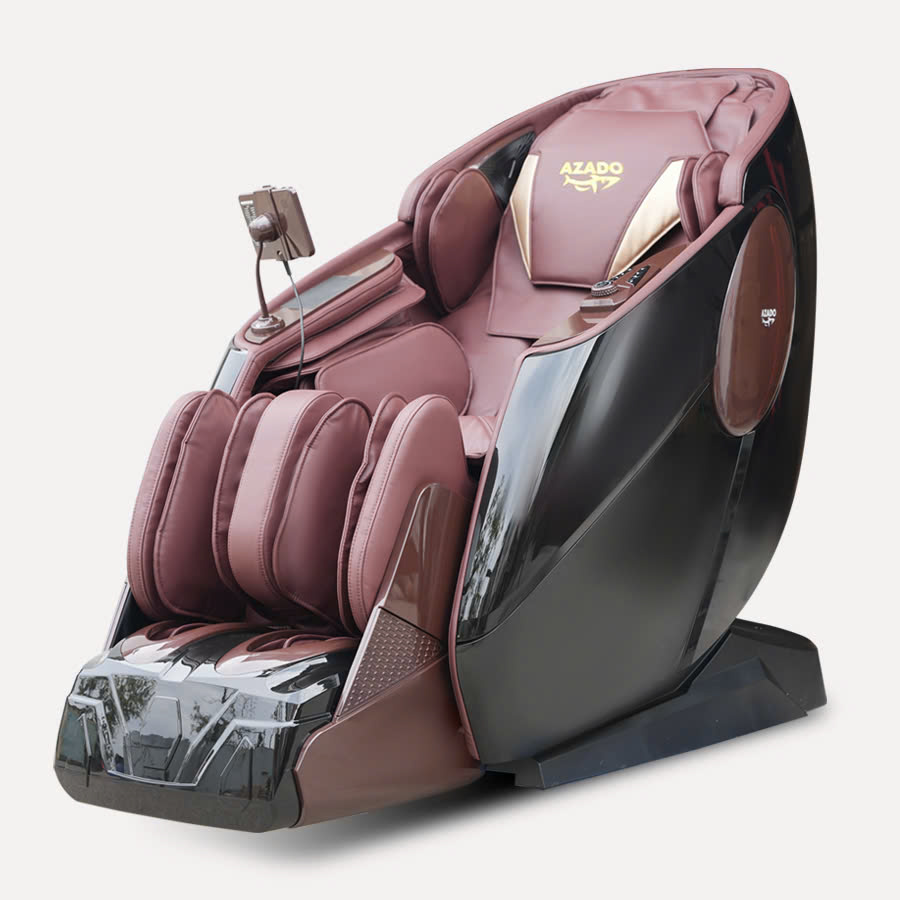 Ghế massage cao cấp AZADO A999 Nâu Đỏ